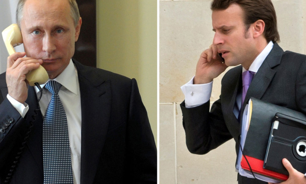 Макрон позвонил Путину насчет Навального